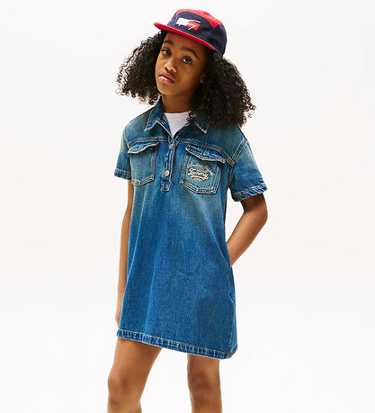Tommy Hilfiger Jeanskleid - Island Blue