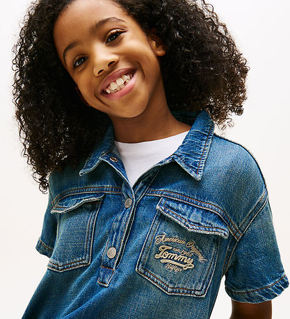 Tommy Hilfiger Jeanskleid - Island Blue