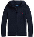Polo Ralph Lauren Cardigan - Strik - Navy Polo Ralph Lauren Cardigan - Strik - Navy
