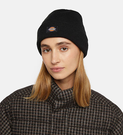 Dickies Hue - Strik - Gibsland - Sort m. Logo
