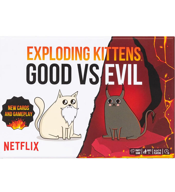 Exploding Kittens Good vs Evil Nordic - kortspil