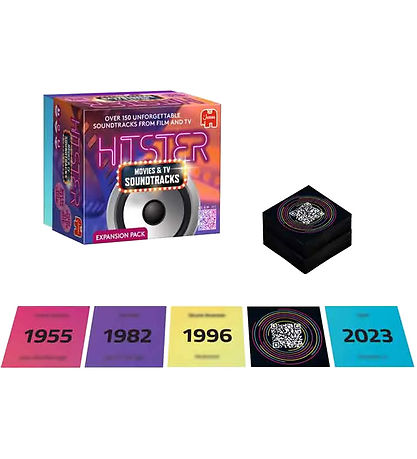 Asmodee Game - Hitster Movies & TV Soundtracks