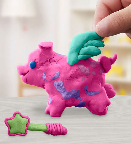 Play-Doh Modellervokssæt - 6-pak - Sparkle Collection - 340g