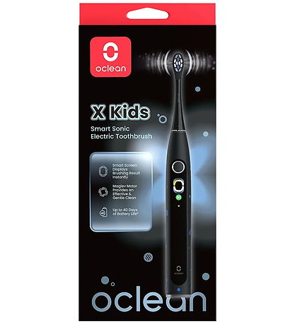 OCLEAN Elektrisk Tandbørste - X Kids - Sort