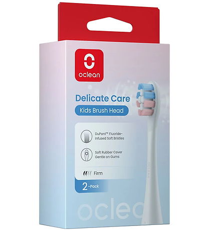OCLEAN Tandbørste-hoveder - Delicate Care - 2-pak - Hvid
