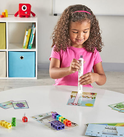 Learning Resources Legetøj - MathLink Cubes - Numberblocks 1-10 Learning Resources Legetøj - MathLink Cubes - Numberblocks 1-10