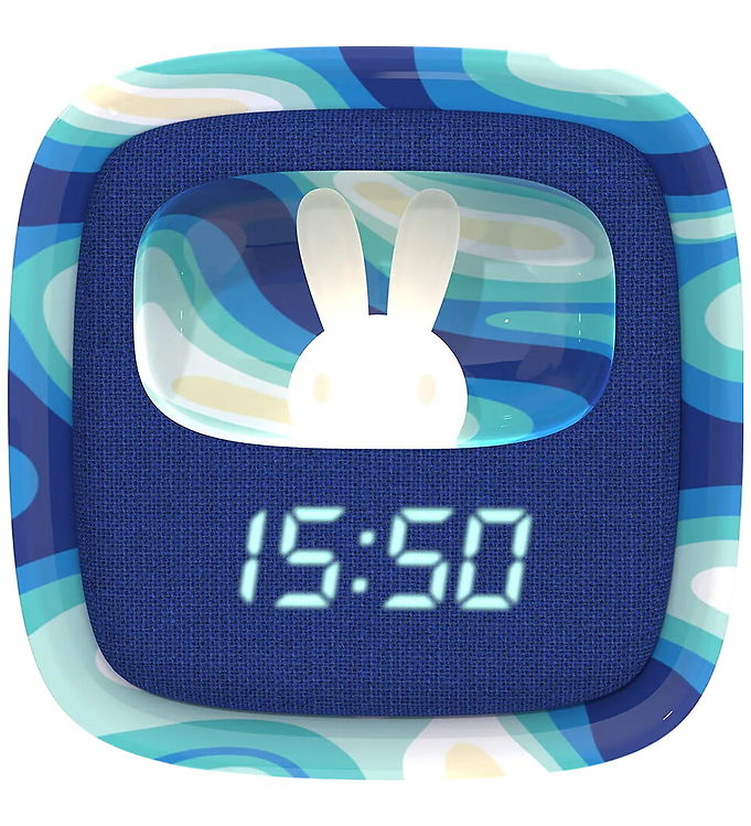 Mobility on Board Vækkeur m. Lys - Billy Clock - Blue Wave