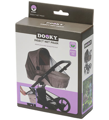 Dooky Myggenet - Barnevogn - Sort
