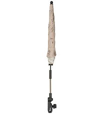 Dooky Parasol/Paraply Til Klapvogn - UV50+ - Romantic Leaves Bei