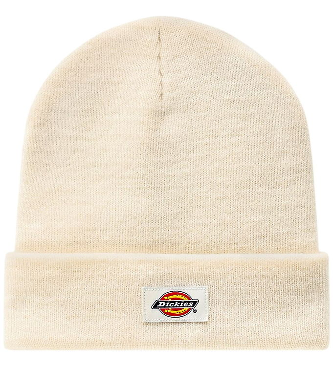 Dickies Hue - Strik - Gibsland - Ecru m. Logo