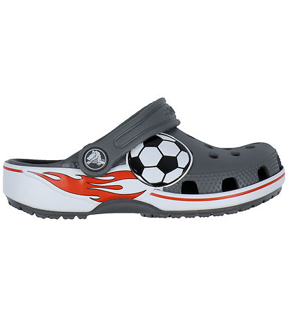 Sandales Crocs - Classic+ Sabot de football K - Slate Grey