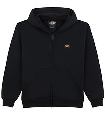 Dickies Cardigan - Oakport - Sort m. Logo Dickies Cardigan - Oakport - Sort m. Logo