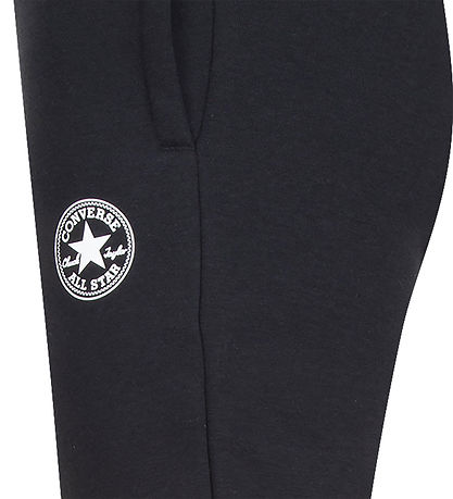 Converse Sweatpants - Terry Chuck - Sort m. Logo