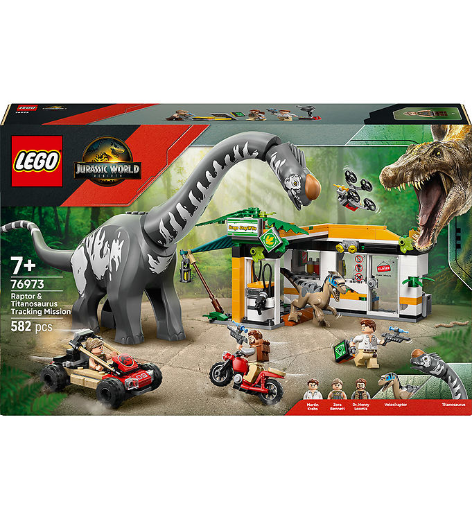 LEGO® Jurassic World - Sporingsmission: Rapt... 76973 - 582 Dele