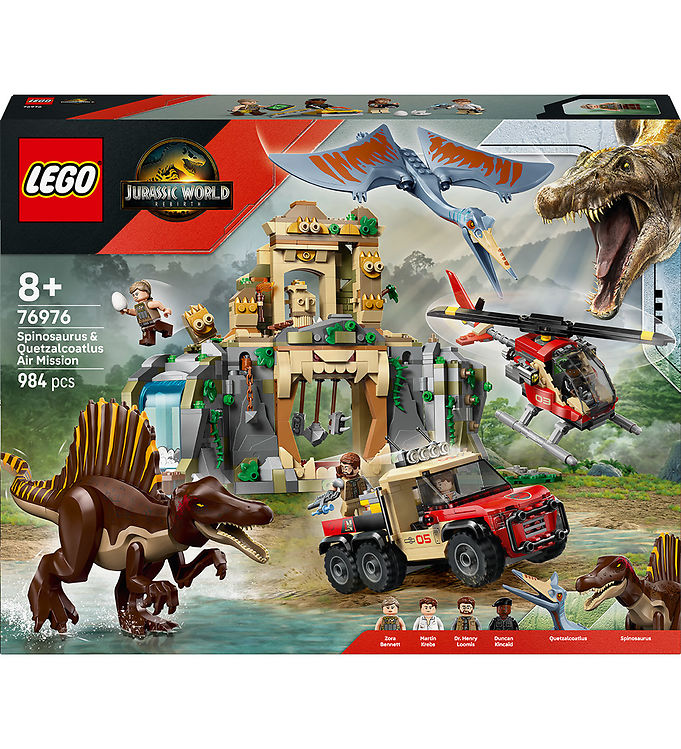 LEGO® Jurassic World - Luftmission: Spinosau... 76976 - 984 Dele