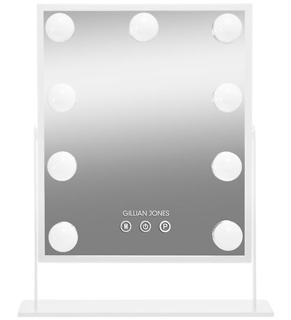 Gillian Jones Makeupspejl - 9 LED/Touch - Hvid Gillian Jones Makeupspejl - 9 LED/Touch - Hvid