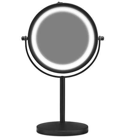Gillian Jones Bordspejl - Rund - LED/Forstørrelse - Mat Sort Gillian Jones Bordspejl - Rund - LED/Forstørrelse - Mat Sort