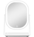 Gillian Jones Bordspejl - Oval - LED/Bakke - Hvid Gillian Jones Bordspejl - Oval - LED/Bakke - Hvid