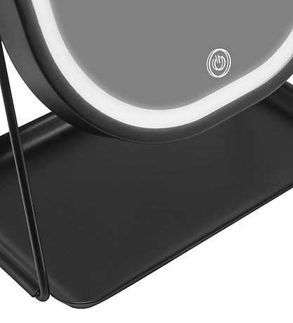 Gillian Jones Bordspejl - Oval - LED/Bakke - Sort Gillian Jones Bordspejl - Oval - LED/Bakke - Sort