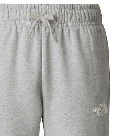 The North Face Sweatpants - Jogger - Light Grey Heather m. Logo