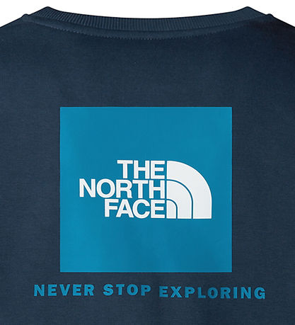 The North Face Sweatshirt - Navy m. Logo