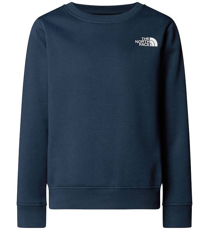 The North Face Sweatshirt - Navy m. Logo