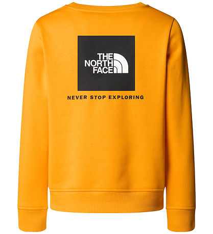 The North Face Sweatshirt - Reg Crew - Summit Gold m. Print