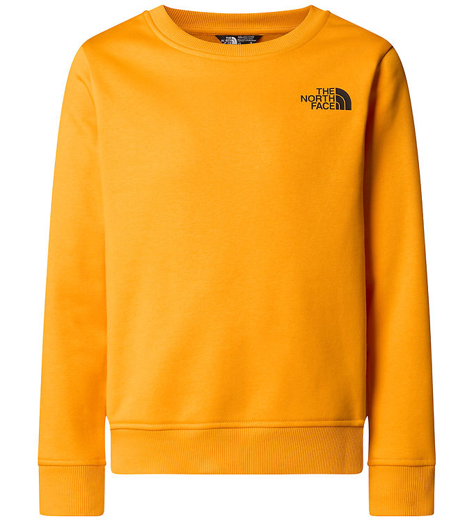 The North Face Sweatshirt - Reg Crew - Summit Gold m. Print
