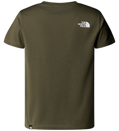The North Face T-shirt - Easy - New Taupe Green m. Logo