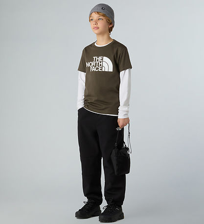 The North Face T-shirt - Easy - New Taupe Green m. Logo