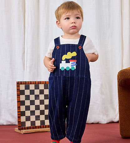 Bobo Choses Smækbukser - Denim - Bobo Choo Choo - Midnight Blue