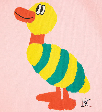 Bobo Choses Body l/æ - Stripped Duck - Light Pink Bobo Choses Body l/æ - Stripped Duck - Light Pink