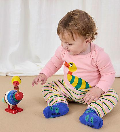Bobo Choses Body l/æ - Stripped Duck - Light Pink Bobo Choses Body l/æ - Stripped Duck - Light Pink