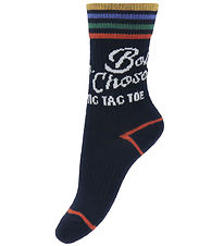 Bobo Choses Strømper - Go Bobo - Midnight Blue Bobo Choses Strømper - Go Bobo - Midnight Blue