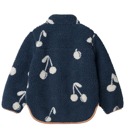 Liewood Fleecejakke - Noam - Cherry Blossom/Classic Navy