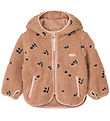 Liewood Fleecejakke - Mara - Berry/Pale Tuscany/Embroidery Liewood Fleecejakke - Mara - Berry/Pale Tuscany/Embroidery
