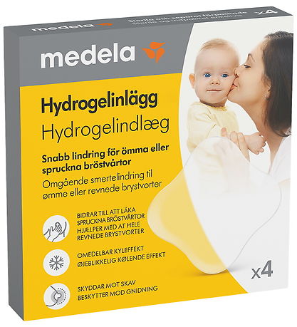 Medela Hydrogelindlæg - 4 stk.