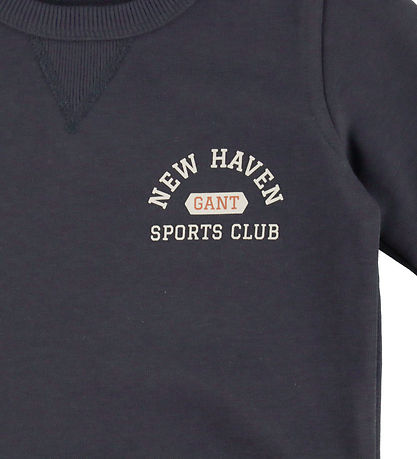 GANT Sweatshirt - Graphic - Evening Blue GANT Sweatshirt - Graphic - Evening Blue