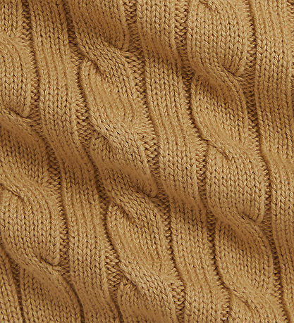 Polo Ralph Lauren Sæt - Cardigan/Bukser - Strik - Classic Camel