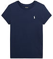 Polo Ralph Lauren T-shirt - Newport Navy m. Hvid Polo Ralph Lauren T-shirt - Newport Navy m. Hvid
