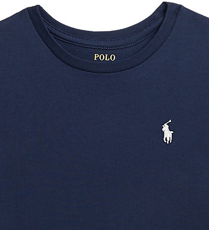Polo Ralph Lauren T-shirt - Newport Navy m. Hvid Polo Ralph Lauren T-shirt - Newport Navy m. Hvid