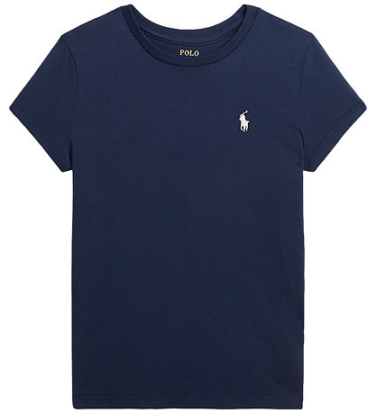 Polo Ralph Lauren T-shirt - Newport Navy m. Hvid Polo Ralph Lauren T-shirt - Newport Navy m. Hvid