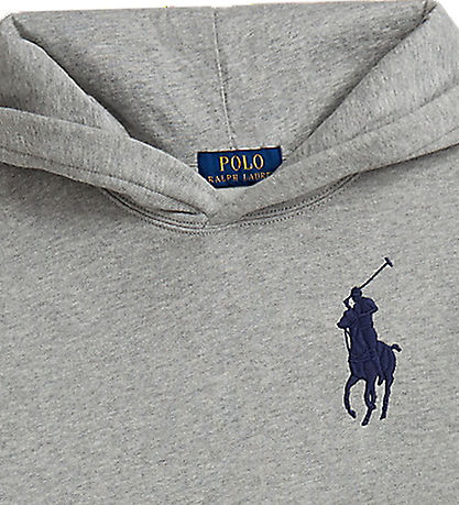 Polo Ralph Lauren Hættetrøje - Andover Heather m. Navy