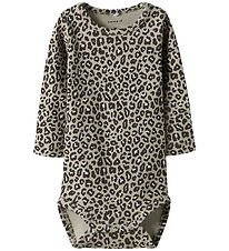 Name it Body l/æ - NbfLeoana - Peyote m. Leopardprint Name it Body l/æ - NbfLeoana - Peyote m. Leopardprint