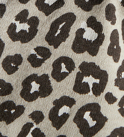 Name It Bodysuit l/s - NbfLeoana - Peyote w. Leopard Print
