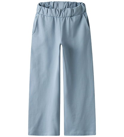 Name It Joggebukser - NkfVanita - Dusty Blue/Solid