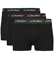 Jack & Jones Boxershorts - 3-pak - JacSoho - Black/Plum Perfec Jack & Jones Boxershorts - 3-pak - JacSoho - Black/Plum Perfec