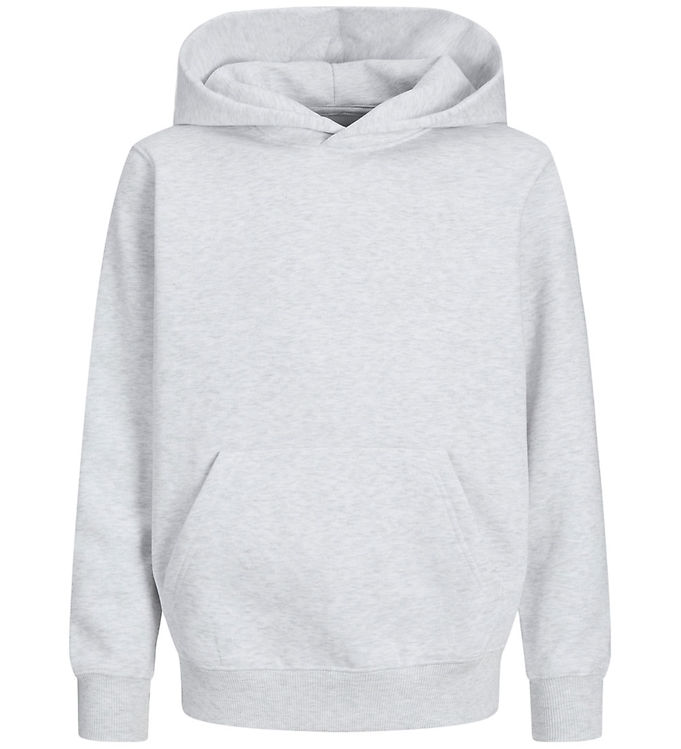 Jack & Jones JjEurban Hættetrøje - White Melange