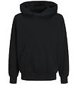 Jack & Jones Hættetrøje - JjEurban - Black Jack & Jones Hættetrøje - JjEurban - Black