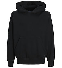 Jack & Jones Hættetrøje - JjEurban - Black Jack & Jones Hættetrøje - JjEurban - Black